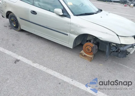 2005 Saab 9-3 Arc z USA, uszkodzony, nr VIN YS3FD79Y256005326